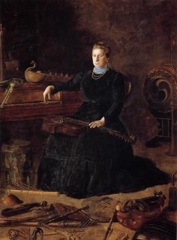 Thomas Eakins : Portrait of Sarah Sagehorn Frishmuth
